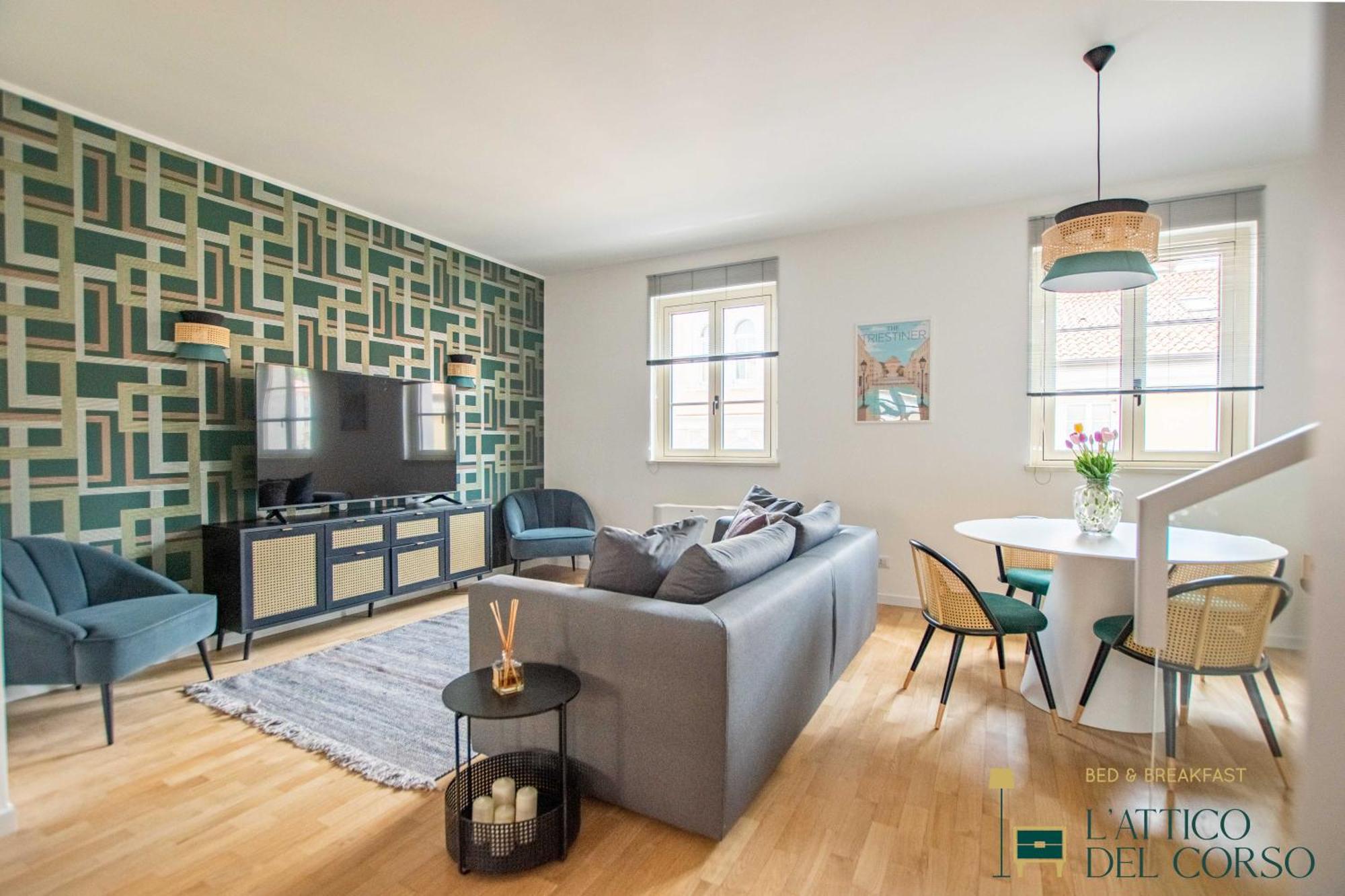 L'Attico Del Corso Appartement Triëst Buitenkant foto